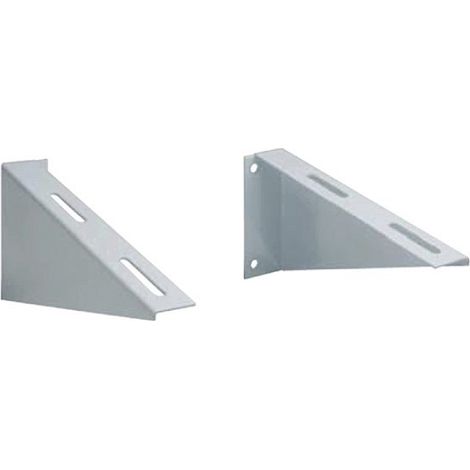 THERMOMAT - SANILINE 401-E COPPIA DI STAFFE DI FISSAGGIO A MURO PER LAVABO FISSO SERIE BASIC 400-EA