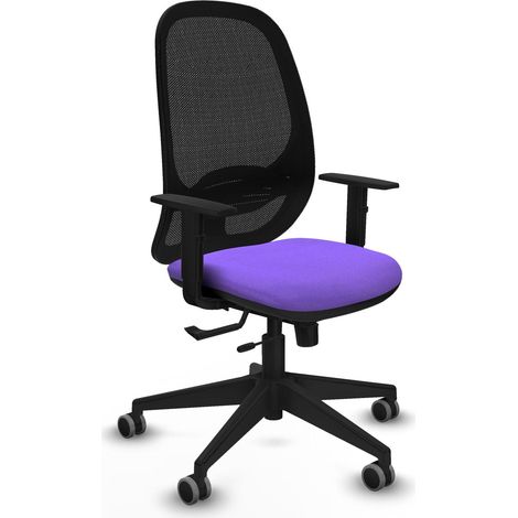 Silla de oficina piqueras y crespo Cilanco negro soporte lumbar ajustable (1/2)