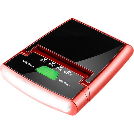 Lampe frontale LED étanche, rechargeable par USB, avec capteur de mouvement et 6 LED, à clip pour chapeau et réglage ajustable.