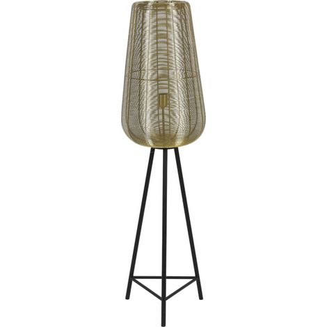 Light & Living - lampada da terra - Adeta - oro - metallo -