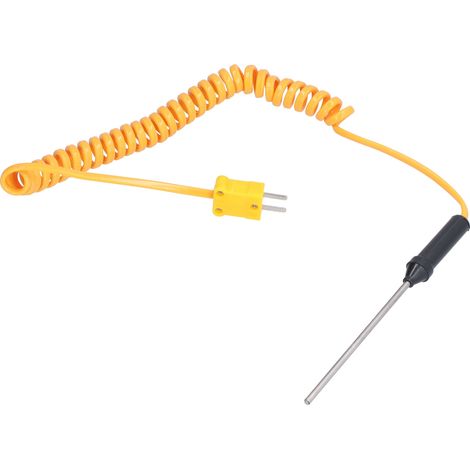 Thermoelement Typ K, Edelstahlsonde, Handthermometer, Sondensensor WRN 2B3x80mm (1/5)