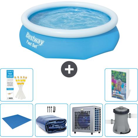 Bestway Piscina Bestway Fast Set Redonda - 305x76 cm - 7-piezas S124 (1/5)