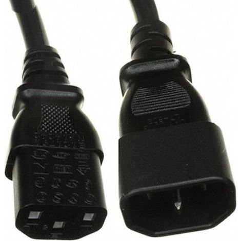 CABINET JUMPER POWER CORD 250/VAC 16A C14-C13 CONNECTORS (1/4)