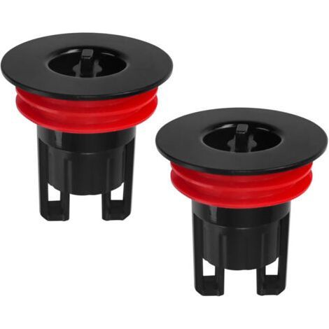 Lntyq Valve anti-odeur, 2 pièces, bouchon de douche anti-odeur, drain de douche, avec 2 joints d'étanchéité, pour salle de bain de 28 à 45 mm, plomberie de cuisine (1/5)