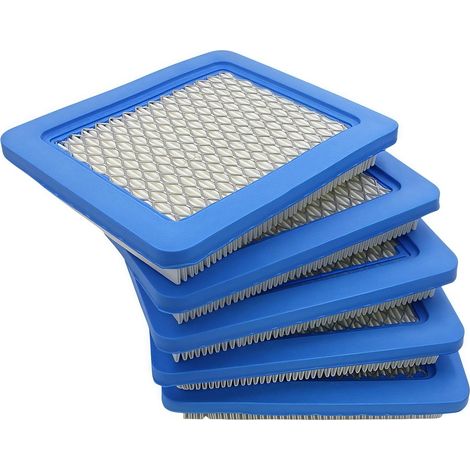 Lot de 5 filtres à air 491588S, adaptés aux moteurs Briggs & Stratton 491588/399959 et à la plupart des moteurs de 3,5 à 6,75 ch. (1/3)