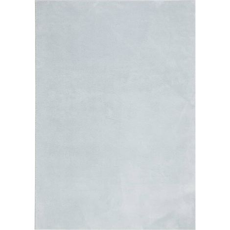 Maison Exclusive - Alfombra de pelo corto suave lavable HUARTE az