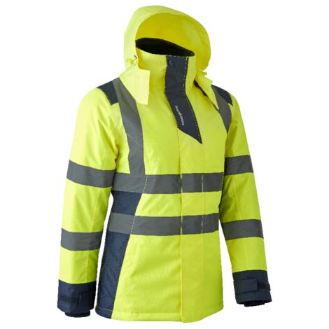 Parka HV Hora femme - Europrotection - Jaune/marine - XL (1/3)
