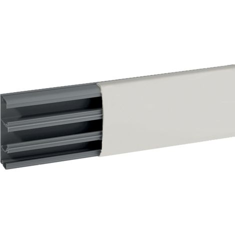 Canalina TCN W Cornice a 3 scomparti, bianco