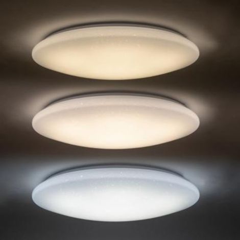 Plafonnier LED Rond 36W Ciel Etoilé - Blanc Froid - SILUMEN (1/5)