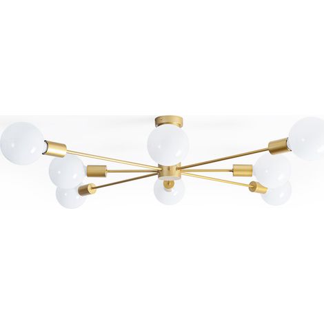 Lámpara De Techo "ASTRA" - 8 Luces - E27
