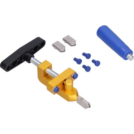 Ouvre-bouteille et coupe-verre 2 en 1 pour carrelage, outil de coupe manuel portable de 3 à 15 mm pour le bricolage (1/5)