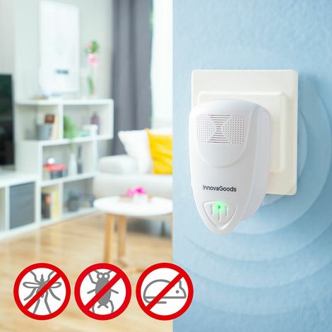 Repelente Ultrasónico de Plagas KL Duo InnovaGoods 2 Unidades (1/5)