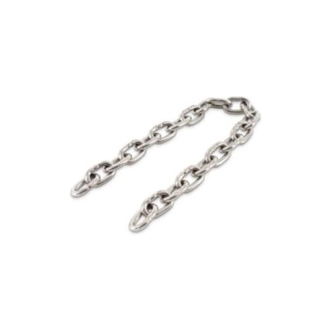 M Chaine à maillon court Diamètre 8 Inox A4 (vendu au m) - 5 pièces (1/2)