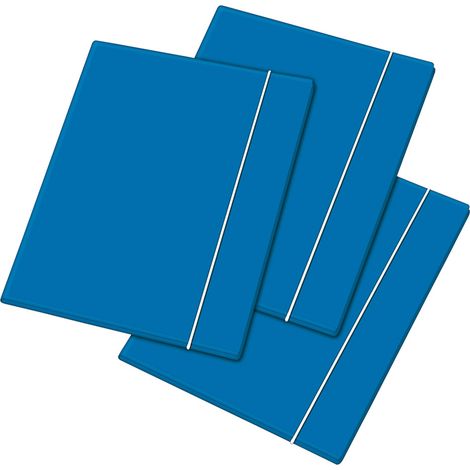 CARTELLINA CON ELASTICO rossa - BLASETTI