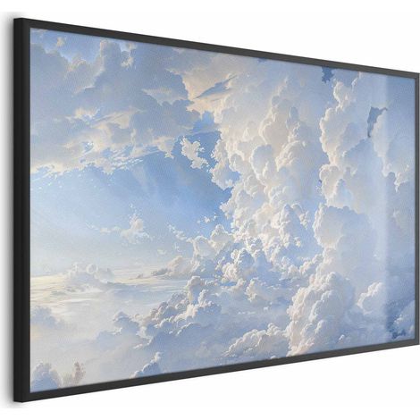 Poster – Die Sonne enthüllt die Geheimnisse der Wolken: Spektakuläre Bilder am Himmel (1/4)