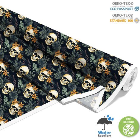 TESSUTI DECORATIVI PER ESTERNI OXFORD - Motivo Teschio I DX4269 (1/5)