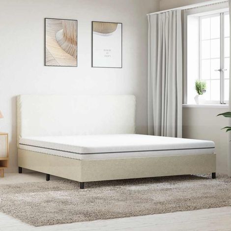 Maison Exclusive - Materasso in Schiuma Mediamente Morbido 200x200 cm