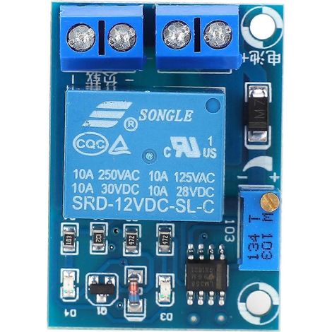Batterie-Unterspannungsschutzmodul mit automatischer Wiederherstellung 12VDC YXX0001 mit Stromausfallschutz