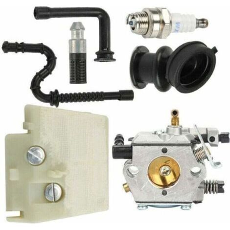 Kit carburateur pour Stihl 026 MS260 MS240 240 Walbro WT-194 & bougie filtre à air,TRIMEC (1/4)
