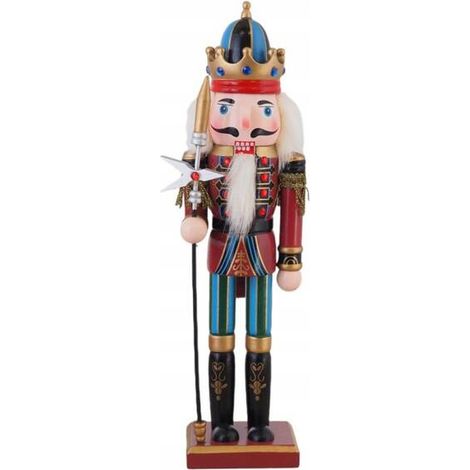Ecarla Weihnachtsfigur 30cm Nussknacker KSN156 (1/3)