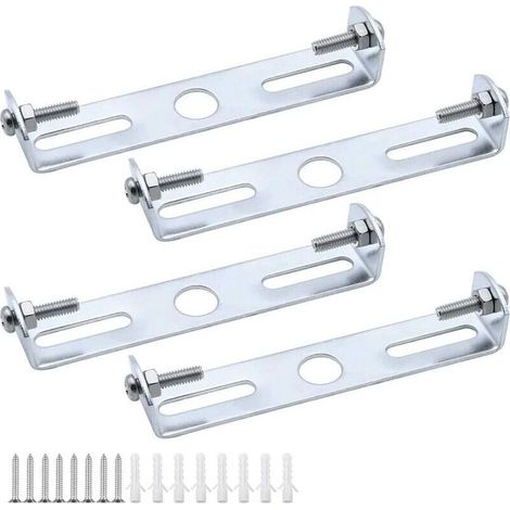 Bardusch-[4 pièces] Support de Fixation pour Plafonnier 105mm Luminaire Suspendu Accessoires Lustre de Plafond Plafonnier Plaque de Base Plaques de Lampe de Plafond Supports de Plaque et Accessoires (1/5)