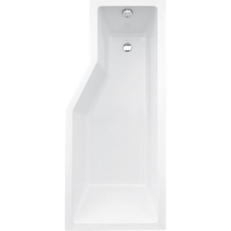 Bañera asimétrica MATIK II, 150 / 170 cm, ángulo derecho - Dimensiones: 170cm