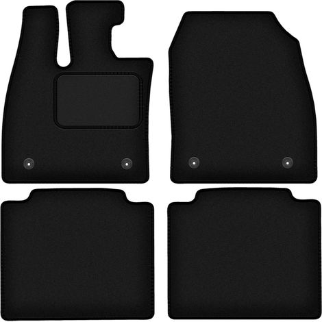 Tappetini auto in velluto nero per: Lexus RZ crossover (2022-) (1/5)