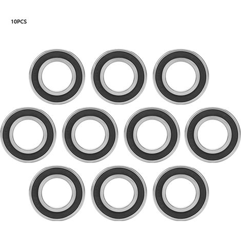 10Pcs 6005-2RS High Speed Single Column with Deep Groove Raceway Ball Bearing 254712mm