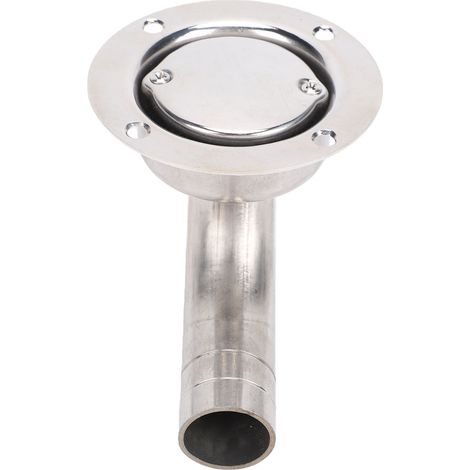 Drain de sol coudé pour bateau, 3 pouces, acier inoxydable, 90 °, dalot de pont marin avec filtre 1 pouce (1/5)
