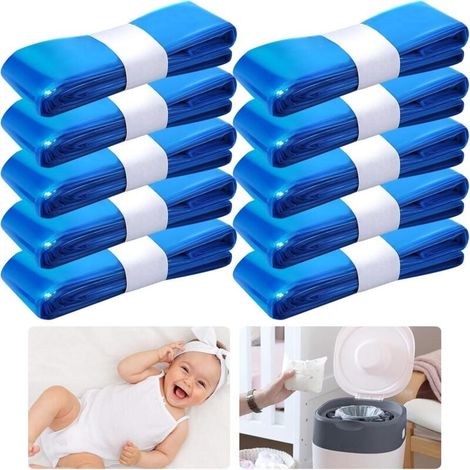 Recharge Poubelle a Couche Sac Grande Capacité Bebe Compatible avec Tommee Tippee Angelcare (1/5)