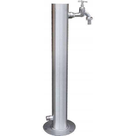 Gartenhahn 3/4"-Anschluss, 65 cm langer Pfostenhydrant mit 3/4"-Seitenanschluss