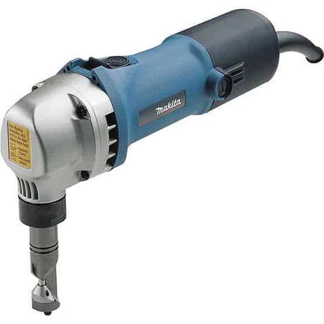 Makita – Cisaille électroportative pour métal – Alimentation électrique – Coupe nette sans éclat – Pour espaces confinés