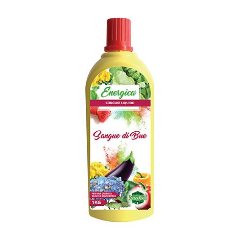 Concime Liquido Sangue di Bue Energica 1 kg 6 Pezzi