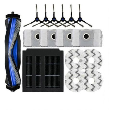 18 accessoires ultra-résistants pour balayeuse Ecovacs T50 PRO (1/5)