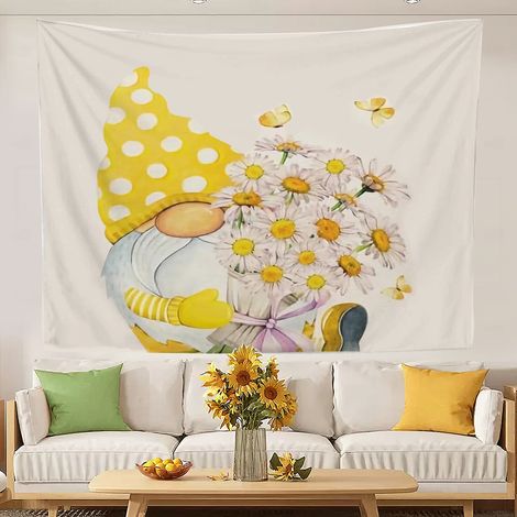 Tapisserie murale bohème, toile de fond décorative pour les murs 100x75cm (1/5)