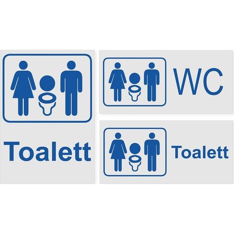 Panneau de toilettes / Panneau WC - Panneaux (1/3)