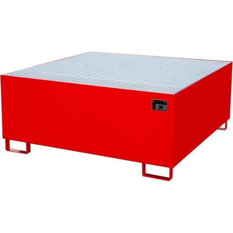 Bauer Südlohn Bac de rétention AW 1000, peint, rouge feu (1/2)