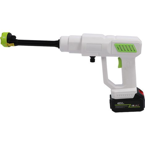 Nettoyeur haute pression sans fil sur batterie, pistolet portable 30 bars pour lavage auto et arrosage plantes, prise UE 110‑240V (1/5)