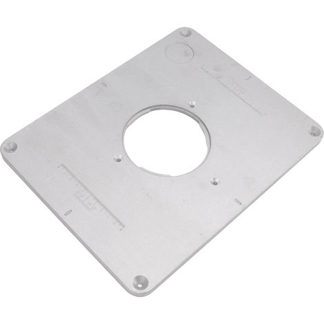 4-17/32 Zoll Aluminium-Frästisch-Eingangsplatte für 625 624 für Bosch 1611 1615 für FEINRT 1800 für Holzbearbeitung (1/5)