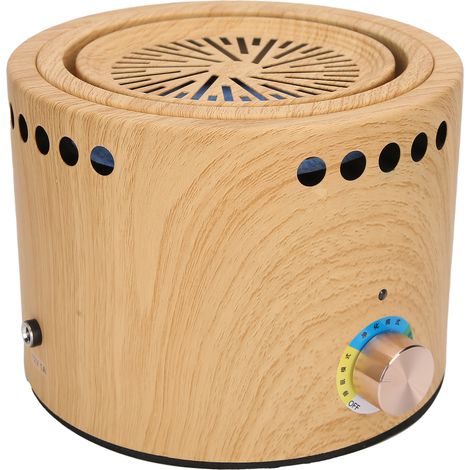 Purificateur d'air domestique à ions négatifs, réglable, élimine les odeurs de fumée, prise standard américaine 100-240V. (1/5)