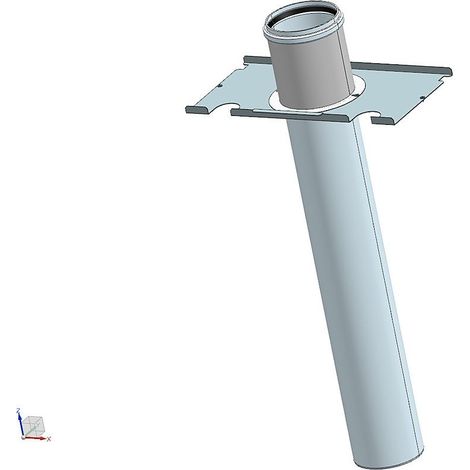 Anschlußset Abgas DN200 vert 200 - 300kW
