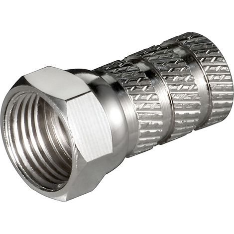 connettore F antenna spina F avvitare digitale terrestre rame 5,20 mm CE