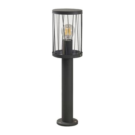 [GEBRAUCHT] B-Ware Lindby Yonan Sockelleuchte Außenleuchte Außenlampe Leuchte Lampe Rund Dunkelgrau (1/2)