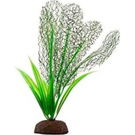 Plante artificielle Fluval madagascar base lestée 12.5 cm