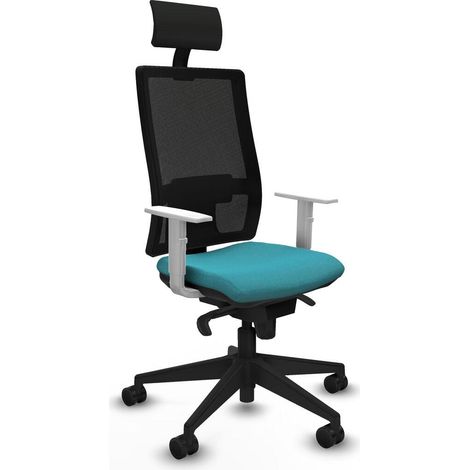 Piqueras y Crespo 4B066N1 Chaise de bureau turquoise (1/3)