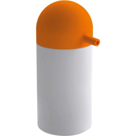 Lineabeta - Seifenspender Saon aus abs / Silikon orange 200 ml