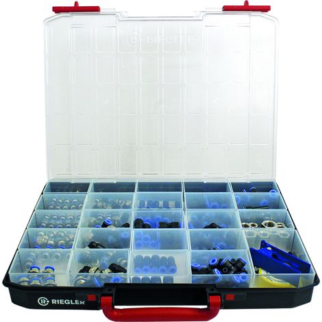 Riegler Sortimentsbox Schnellsteckverbindungen »Blaue Serie«