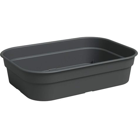 artevasi – Plateau de semis MADAGASCAR S – Anthracite, L 24 x l 17 x H 6 cm, plastique