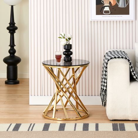 Jasmine Lamp Table Gold