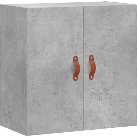 Maison Exclusive - Armario de pared madera de ingeniería gris hor (1/5)